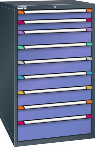 Thurmetall Armoire à tiroirs de 805 mm de large, 9 tiroir(s)