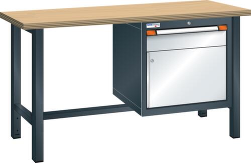 Thurmetall Établi, 1 tiroir, 1 armoire, 1 tablette