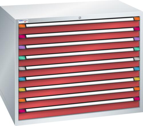 Thurmetall Armoire à tiroirs de largeur 1205 mm, 9 tiroir(s)