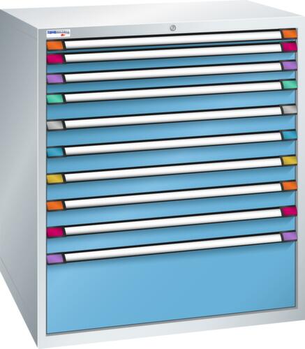 Thurmetall Armoire à tiroirs de 1005 mm de large, 10 tiroir(s)