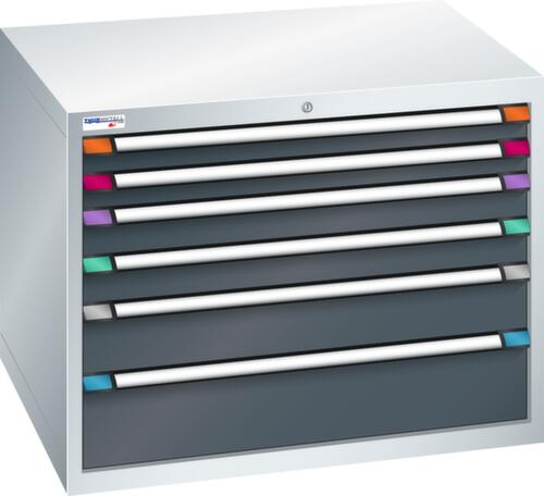 Thurmetall Armoire à tiroirs de 1005 mm de large, 6 tiroir(s)
