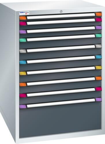 Thurmetall Armoire à tiroirs de 805 mm de large, 10 tiroir(s)