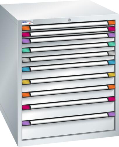 Thurmetall Armoire à tiroirs de 805 mm de large, 10 tiroir(s)