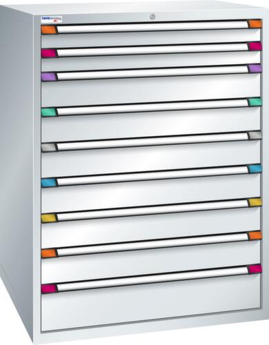 Thurmetall Armoire à tiroirs de 1005 mm de large, 9 tiroir(s)