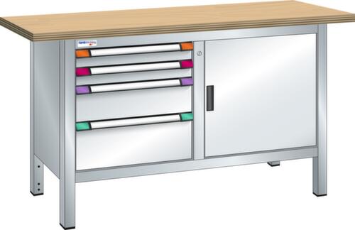 Thurmetall Établi, 4 tiroirs, 1 armoire