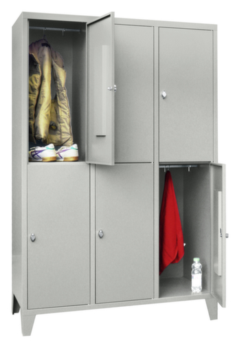 PAVOY armoire multicases Basis, 6 compartiments