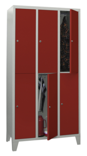 PAVOY armoire multicases Basis, 6 compartiments