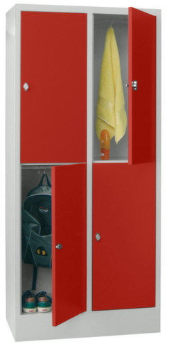 PAVOY armoire multicases Basis, 4 compartiments