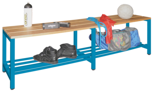 PAVOY Banc vestiaire Basis avec lames en bois