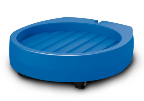 roule-fûts en PE,pour fût en acier 1 x 200 litres ou fût en plastique 1 x 220 litres