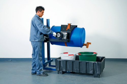 Élévateur à fûts Servo avec système de préhension