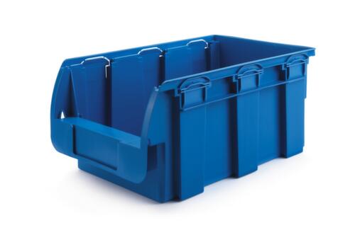 Bac à bec Basis, bleu, profondeur 350 mm, polypropylène