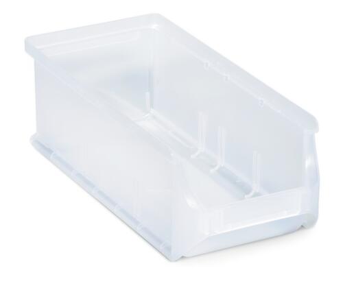 Bac à bec, transparent, profondeur 215 mm, polypropylène