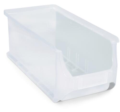 Bac à bec, transparent, profondeur 320 mm, polypropylène