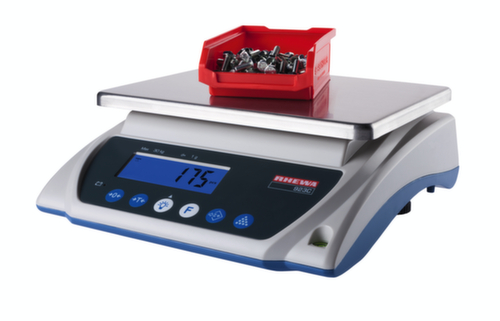 Rhewa Balance de table compacte 923C avec une capacité de pesage allant jusqu'à 12 kg, plage de pesage 0 - 30 kg