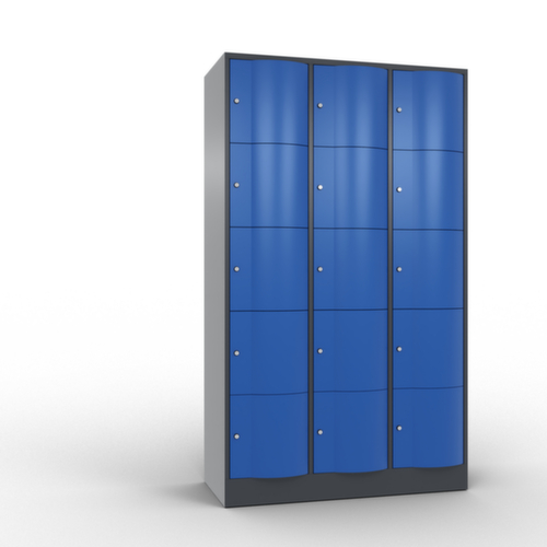 C+P armoire multicases Resisto, 15 compartiments