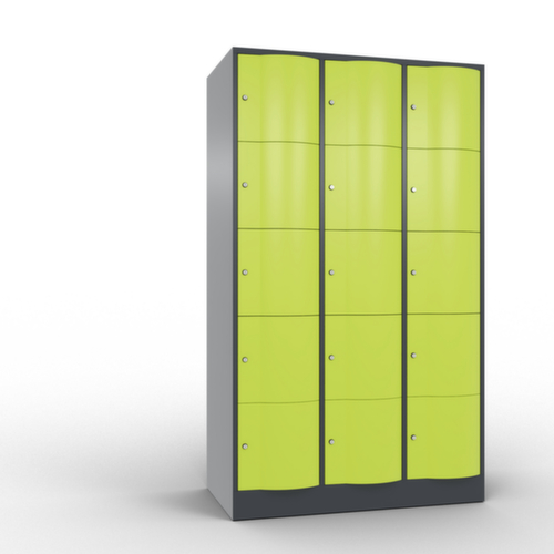 C+P armoire multicases Resisto, 15 compartiments