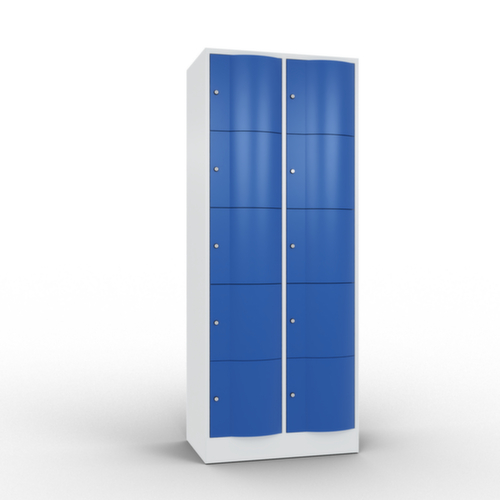 C+P armoire multicases Resisto, 10 compartiments