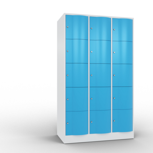 C+P armoire multicases Resisto, 15 compartiments