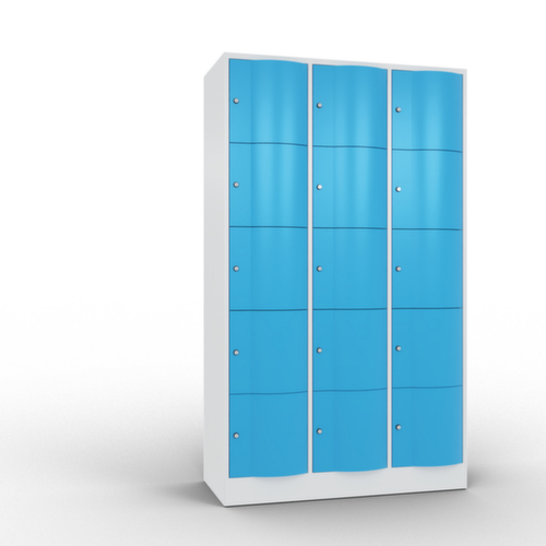 C+P armoire multicases Resisto, 15 compartiments