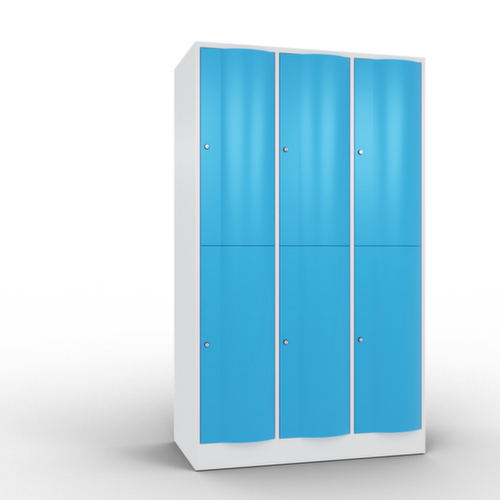 C+P armoire multicases Resisto, 6 compartiments