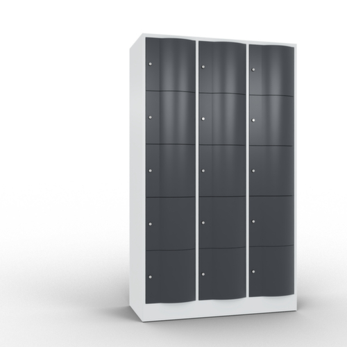 C+P armoire multicases Resisto, 15 compartiments