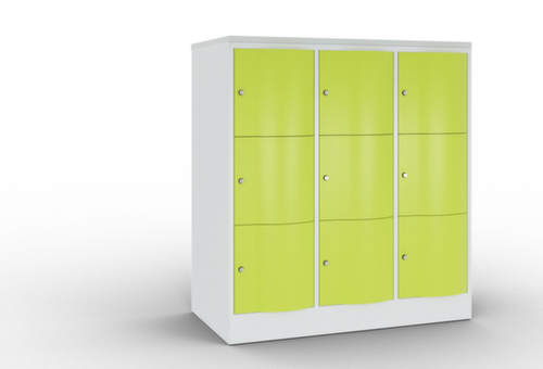 C+P armoire multicases Resisto, 9 compartiments