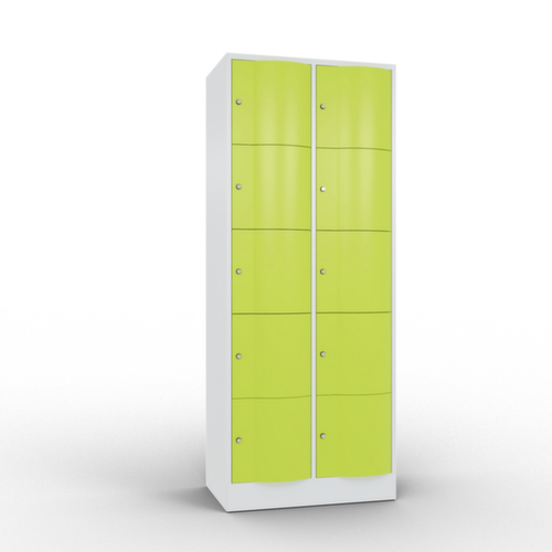 C+P armoire multicases Resisto, 10 compartiments