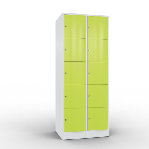 C+P armoire multicases Resisto, 10 compartiments