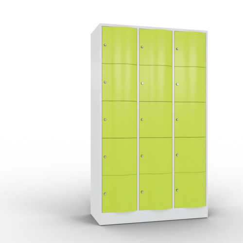 C+P armoire multicases Resisto, 15 compartiments