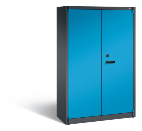 C+P Armoire haute sécurité de bureau avec 4 tablettes