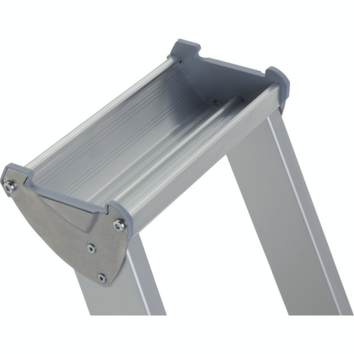 ZARGES Escabeau R13step S avec marches antidérapantes, 6 marches avec revêtement R13