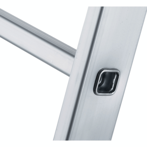 ZARGES Échelle d'appui à échelons Alto L en métal léger, 18 échelons