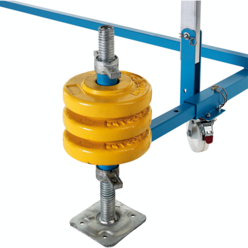 ZARGES Échafaudage pliant Variomaster T avec cadre à hauteur réglable