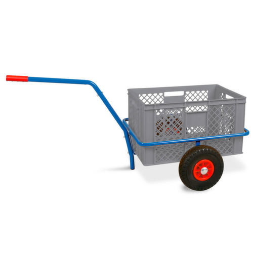 chariot à timon avec caisse en plastique amovible, force 200 kg