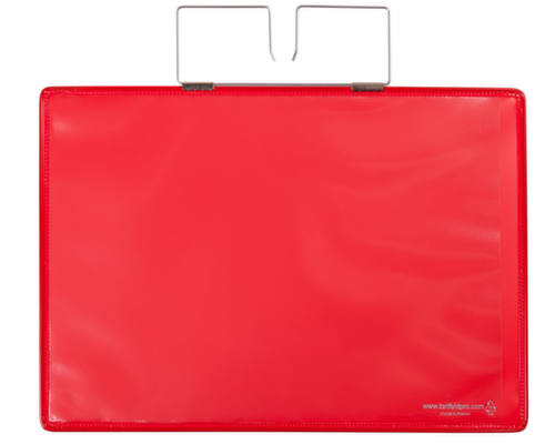 tarifold Pochette de marquage, DIN A4, à suspendre avec support en inox