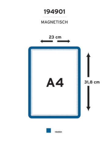 tarifold Cadre d'affichage Magneto tview