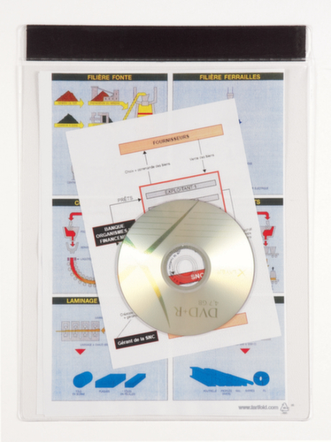 tarifold Pochette transparente magnétique, transparent