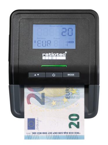 ratiotec appareil de contrôle des billets de banque Smart Protect Plus,pour euro, livre sterling, franc suisse