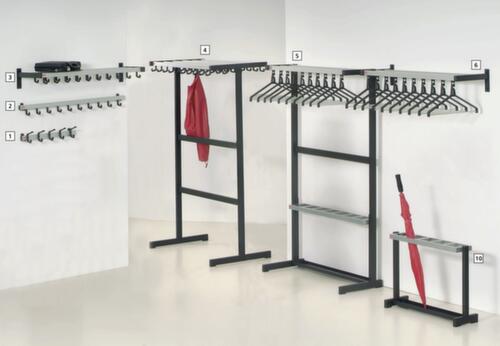 van Esch Portant de vestiaire juxtaposable avec porte-chapeaux