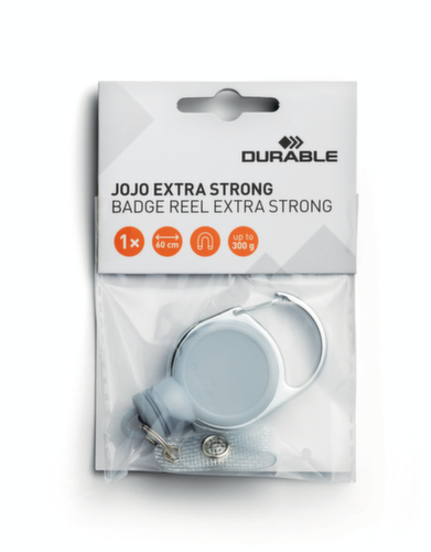Durable enrouleur EXTRA STRONG pour porte-badge