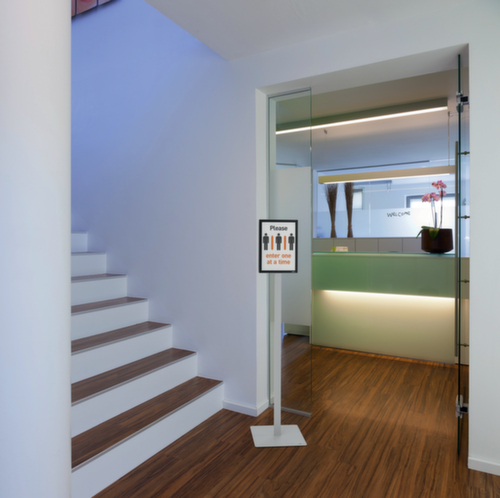 Durable Présentoir de consultation INFO STAND BASIC avec 1 cadre