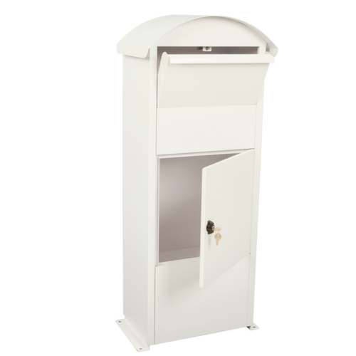 Conteneur à colis autonome Victorian, blanc mat