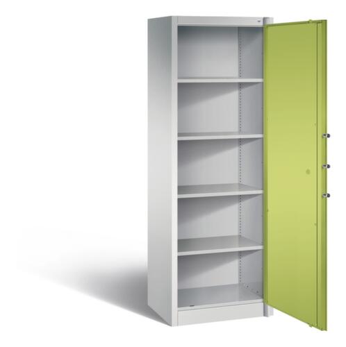C+P Armoire haute sécurité de bureau avec 4 tablettes