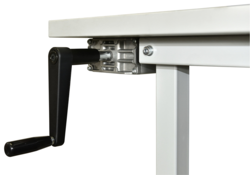 Réglage en hauteur par manivelle pour table d'emballage Multiplex pour table d'emballage