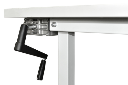 Réglage en hauteur par manivelle pour table d'emballage Multiplex pour table d'emballage