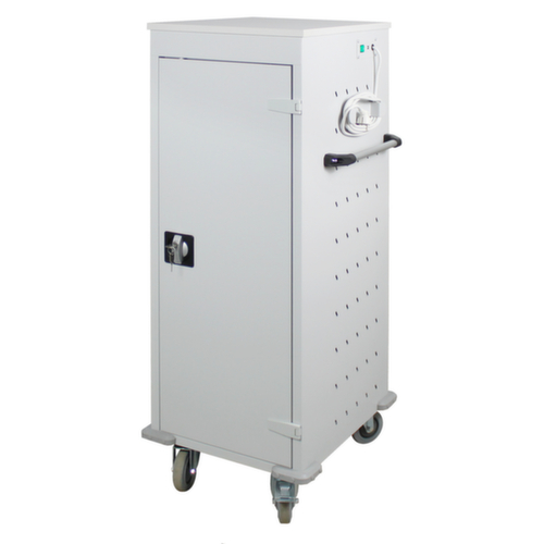 chariot pour ordinateur portable, RAL7035 gris clair/RAL7035 gris clair