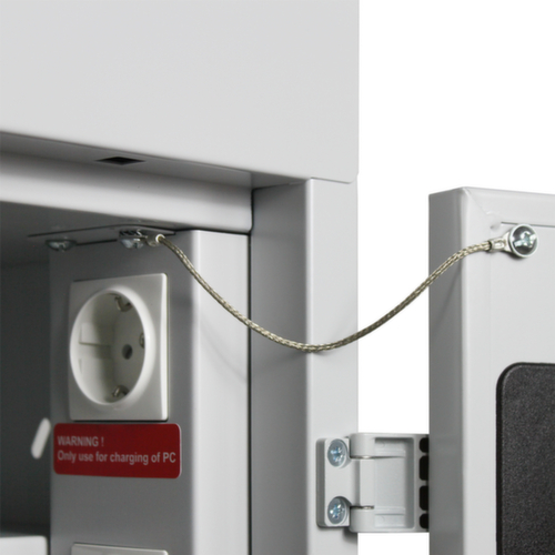 chariot pour ordinateur portable, RAL7035 gris clair/RAL7035 gris clair