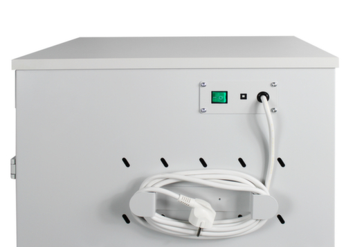 chariot pour ordinateur portable, RAL7035 gris clair/RAL7035 gris clair