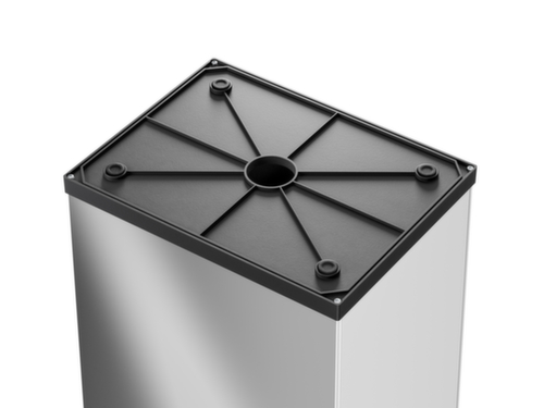 Hailo Poubelle Big-Box Swing L avec couvercle oscillant à fermeture automatique, 35 l